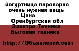 йогуртница пароварка  очень нужная вещь › Цена ­ 1 650 - Оренбургская обл. Электро-Техника » Бытовая техника   